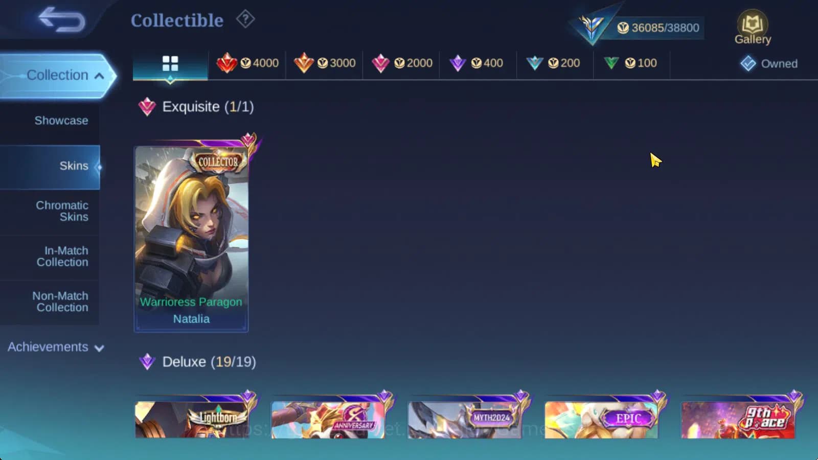 Mobile Legends: Bang Bang Accounts Hero 127|Skin 173|High Glory 76|CC Nata,LB Tigreal image 14
