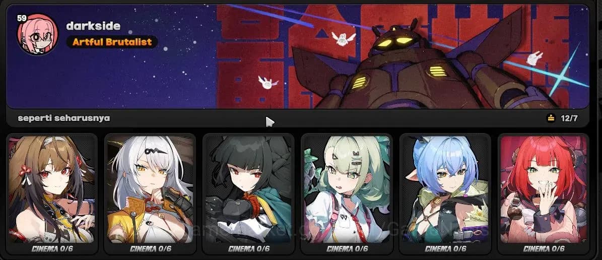 Zenless Zone Zero Accounts Asia ENDGAME|16 Limit 3 VoidHunter[(Shunguang,Yixu image 5