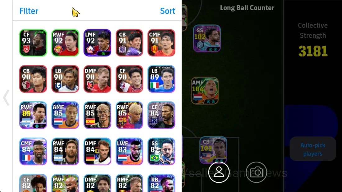 eFootball Accounts Mobile|Big Time Ronaldinho,Xaxi(Visionaryn Pass),W image 3