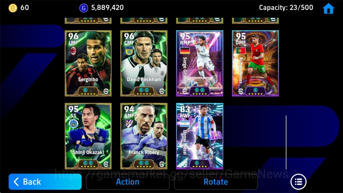 eFootball Accounts Mobile|Big Time Ronaldinho,Xaxi(Visionaryn Pass),W image 8