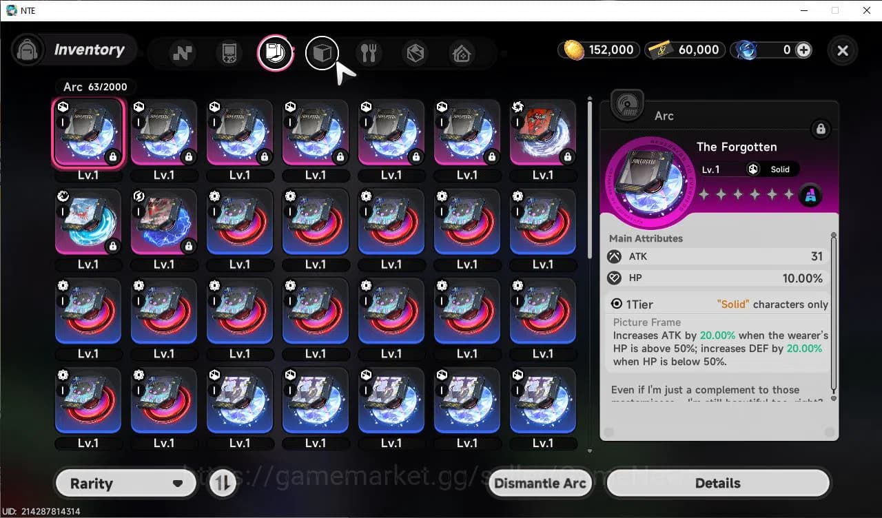 Neverness to Everness Accounts GLOBAL EU |HL 3| 1 SSR Limited Nanally | 4 SR [Adl image 7