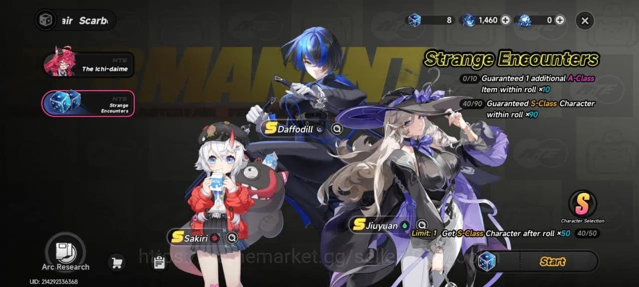 Neverness to Everness Accounts EU | Starter Lv3 | 1 S Char Nanally + 4 A Char | M image 3