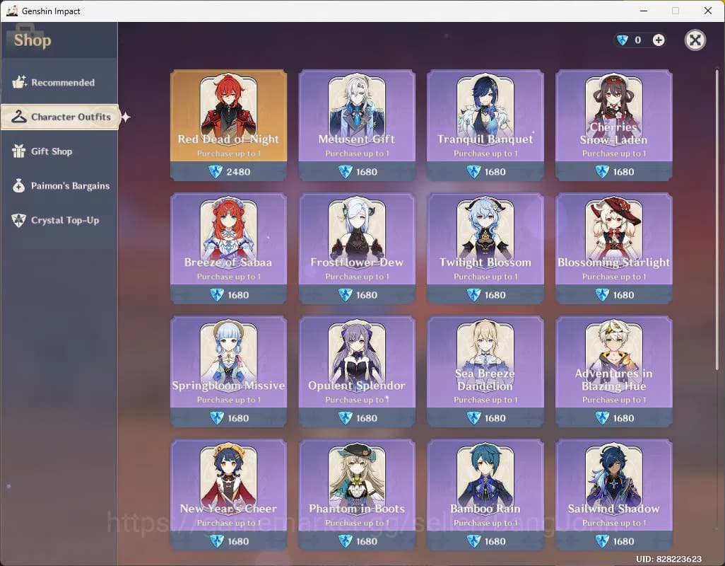 Genshin Impact Accounts ASIA|AR 56|Reuni ON|6 limit|Columbina,Ayaka,Raiden image 6