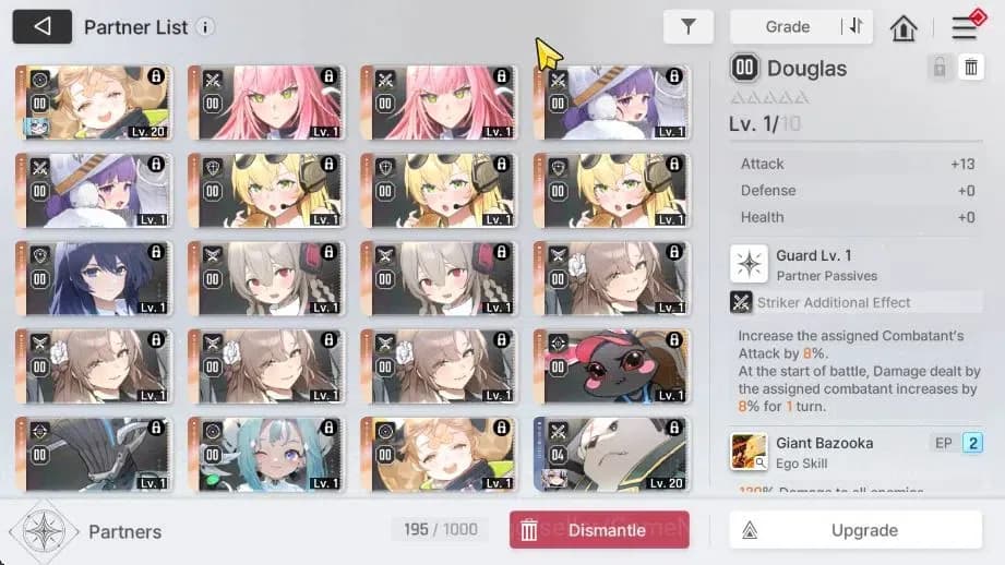 Chaos Zero Nightmare Accounts GLOBAL Lv32|5 SSR[Heidemarie,KhalipeM1,Magna,Rin,M image 5