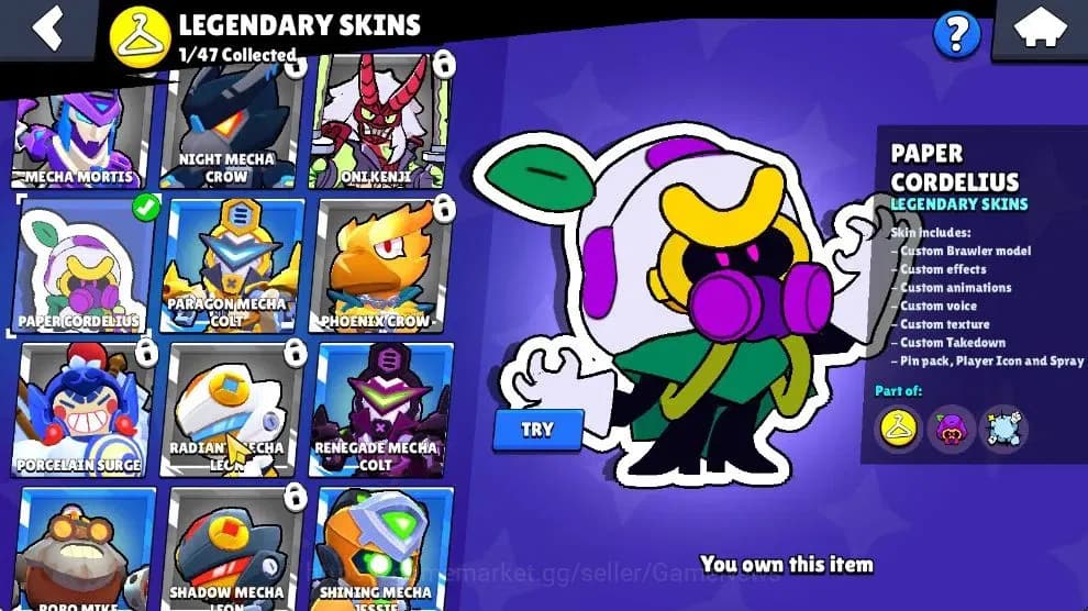 Brawl Stars Accounts 1621 Trophy|145 Gem|38 Brawlers 4 Max Lvl|1 Hypch image 11