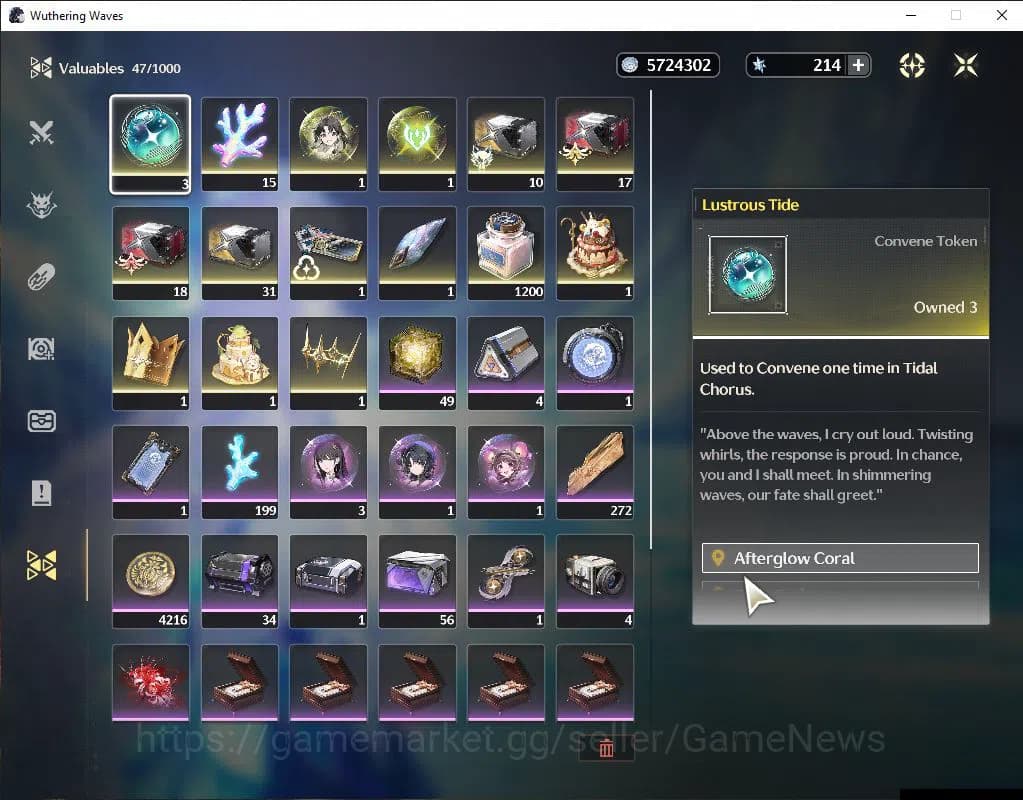 Wuthering Waves Accounts SEA|UL 80|10 Limited|[Cantarella,Changli,Jinhsi,Ph image 10