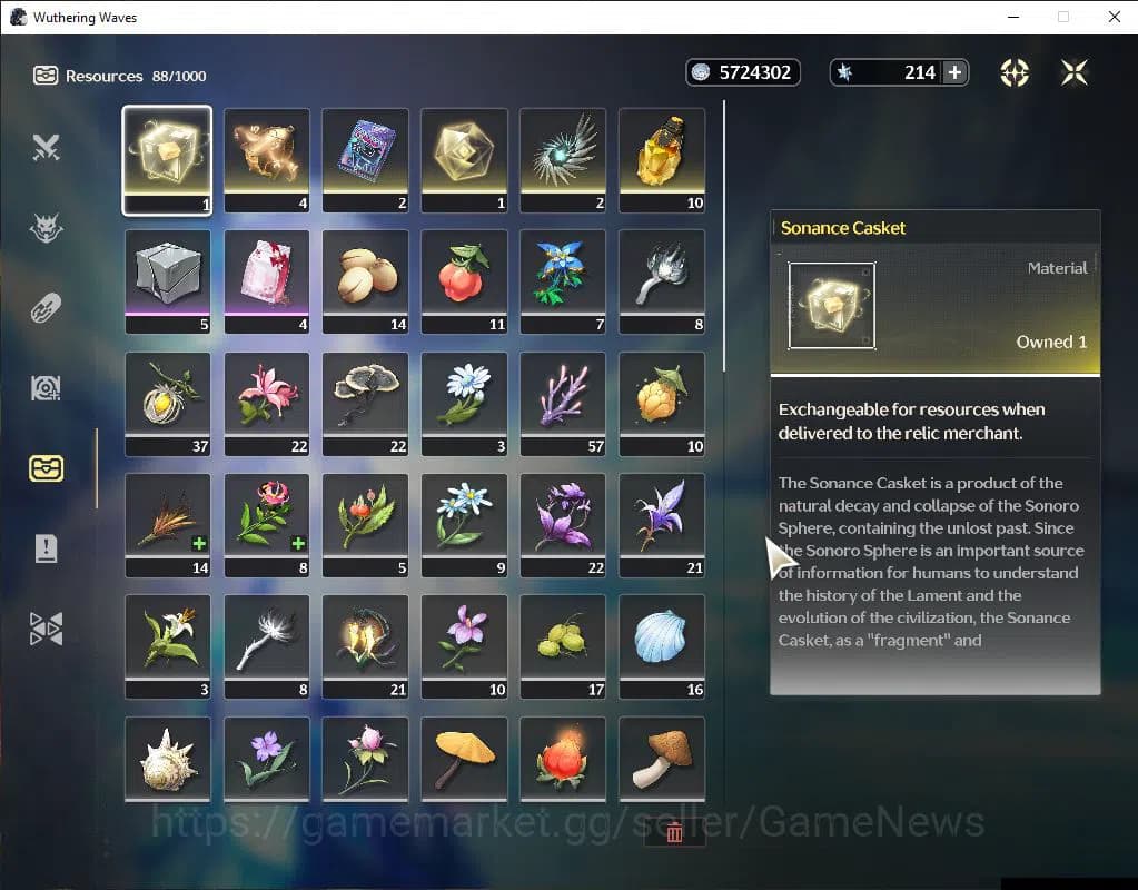 Wuthering Waves Accounts SEA|UL 80|10 Limited|[Cantarella,Changli,Jinhsi,Ph image 11