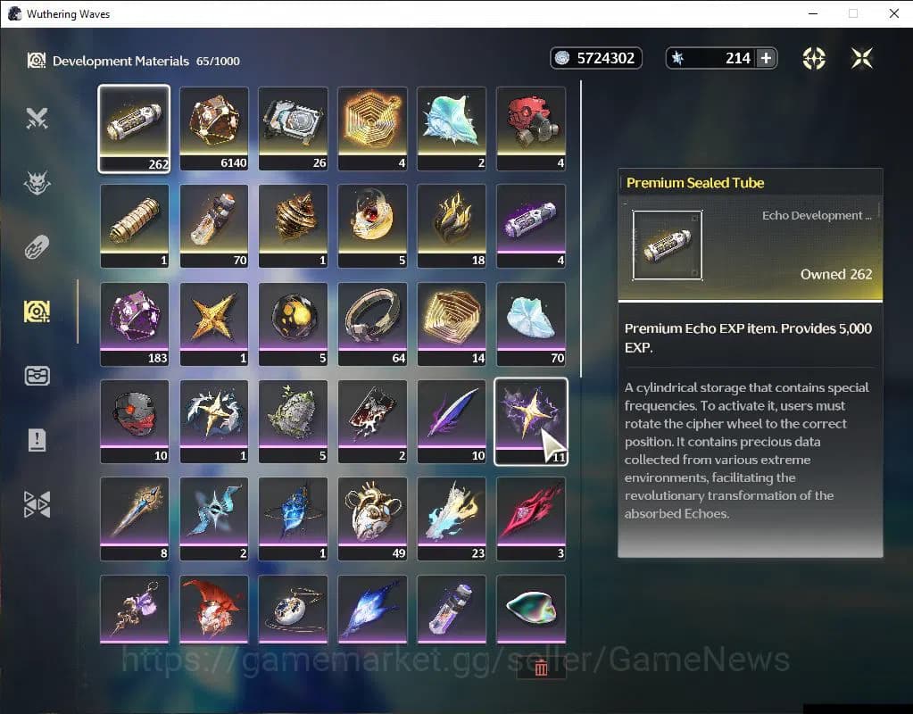 Wuthering Waves Accounts SEA|UL 80|10 Limited|[Cantarella,Changli,Jinhsi,Ph image 12