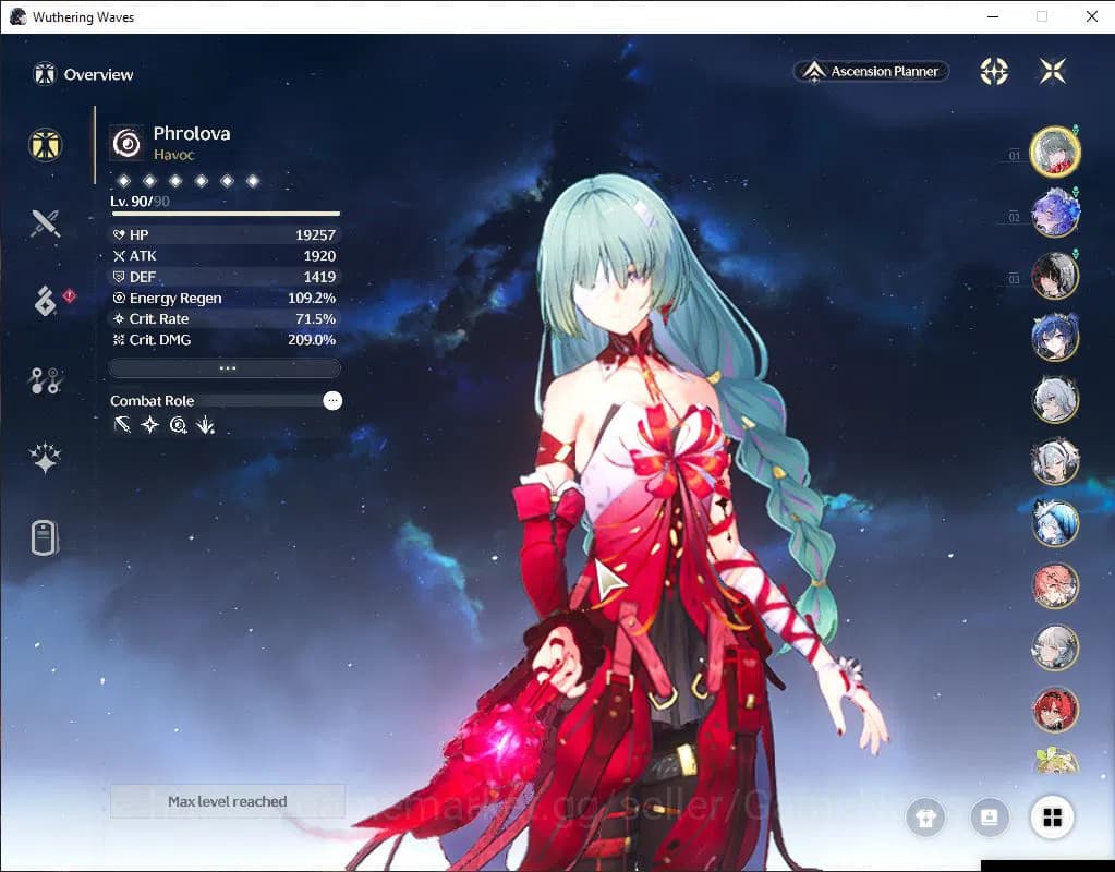 Wuthering Waves Accounts SEA|UL 80|10 Limited|[Cantarella,Changli,Jinhsi,Ph image 18