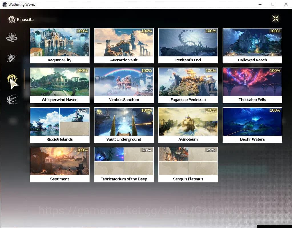 Wuthering Waves Accounts SEA|UL 80|10 Limited|[Cantarella,Changli,Jinhsi,Ph image 5