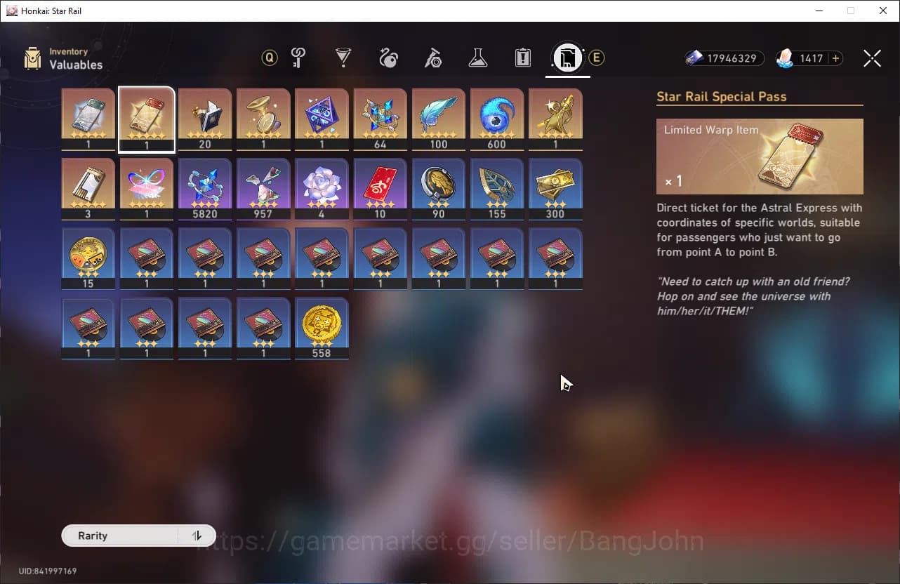 Honkai Star Rail Accounts ASIA | TL 66 yao guang, sparkle, spaxie, dan heng, image 6