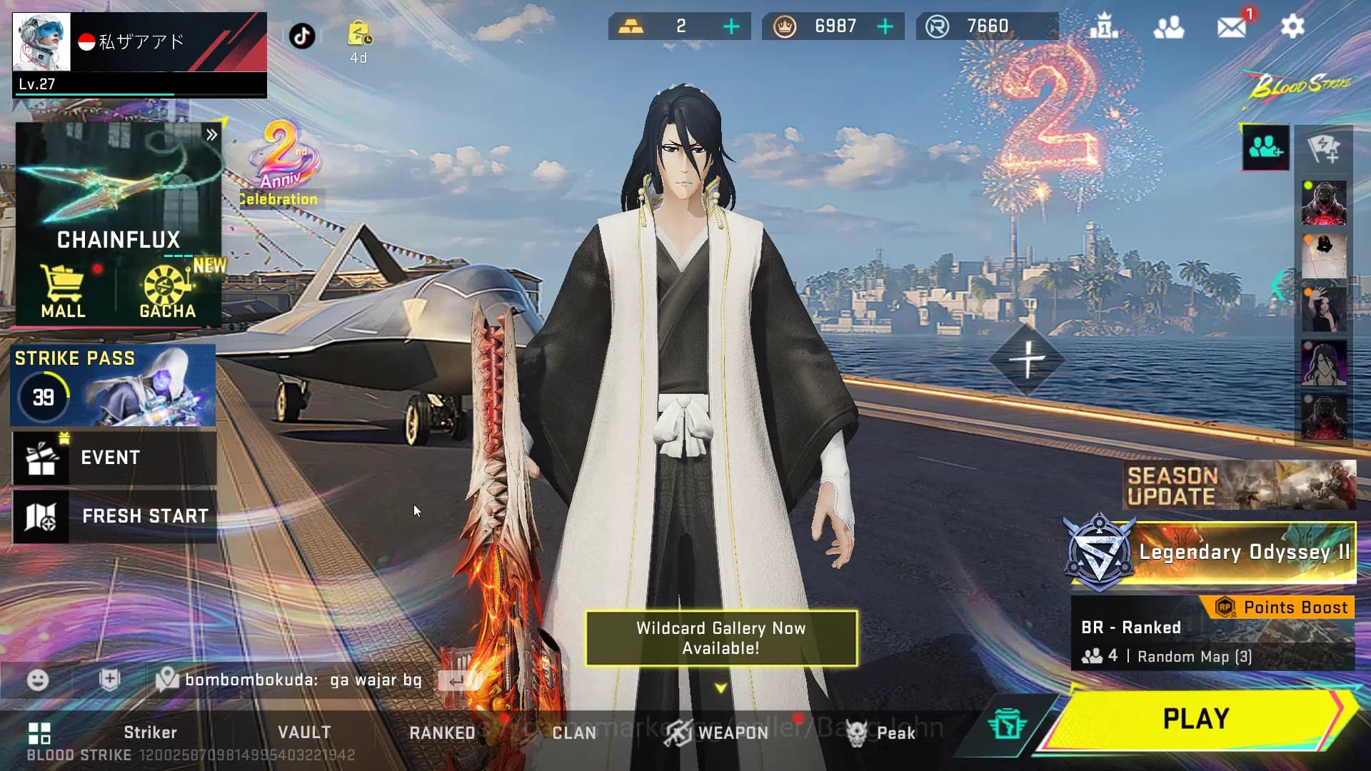 Blood Strike Accounts ASIA | CollabEthan+UltraEthan | 2 Eternal(M82+ Kar image 1
