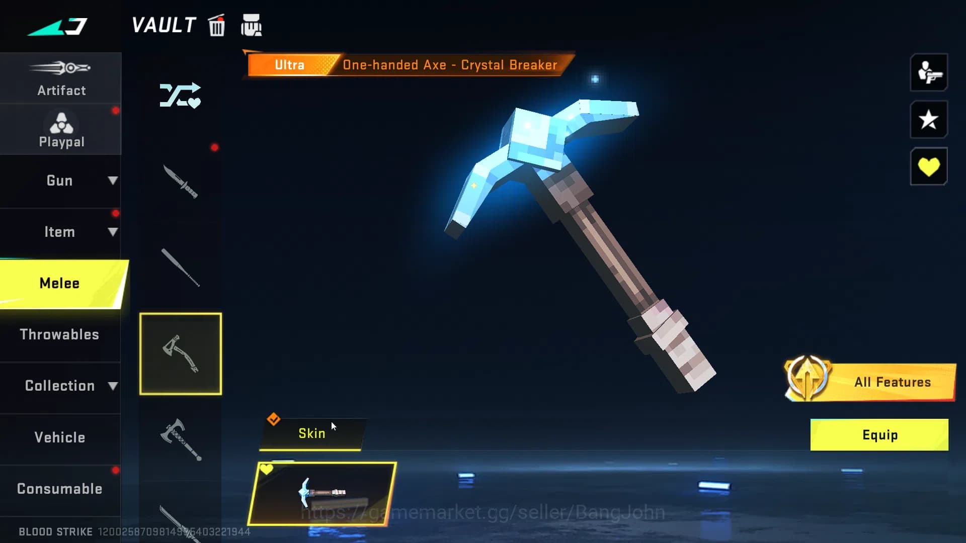 Blood Strike Accounts ASIA | CollabEthan+UltraEthan | 2 Eternal(M82+ Kar image 12
