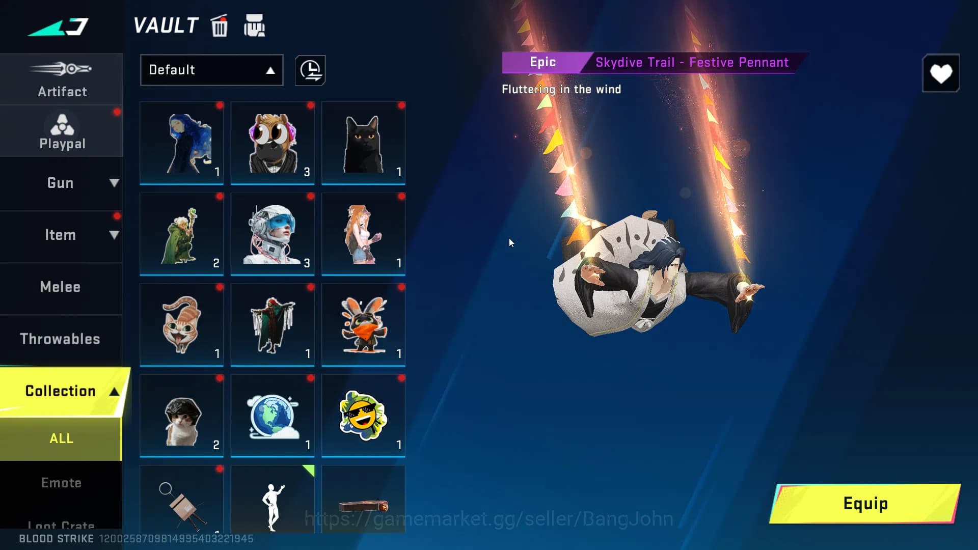 Blood Strike Accounts ASIA | CollabEthan+UltraEthan | 2 Eternal(M82+ Kar image 14