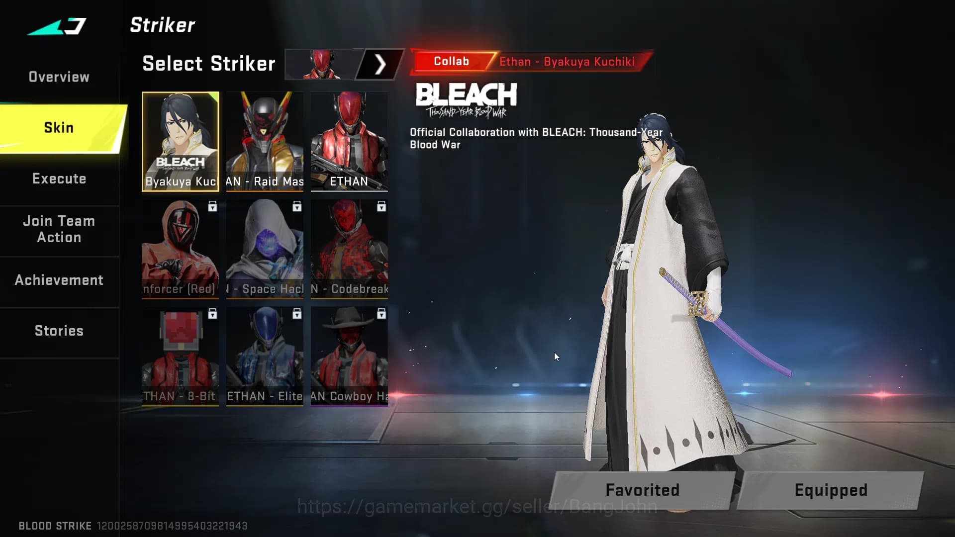 Blood Strike Accounts ASIA | CollabEthan+UltraEthan | 2 Eternal(M82+ Kar image 3