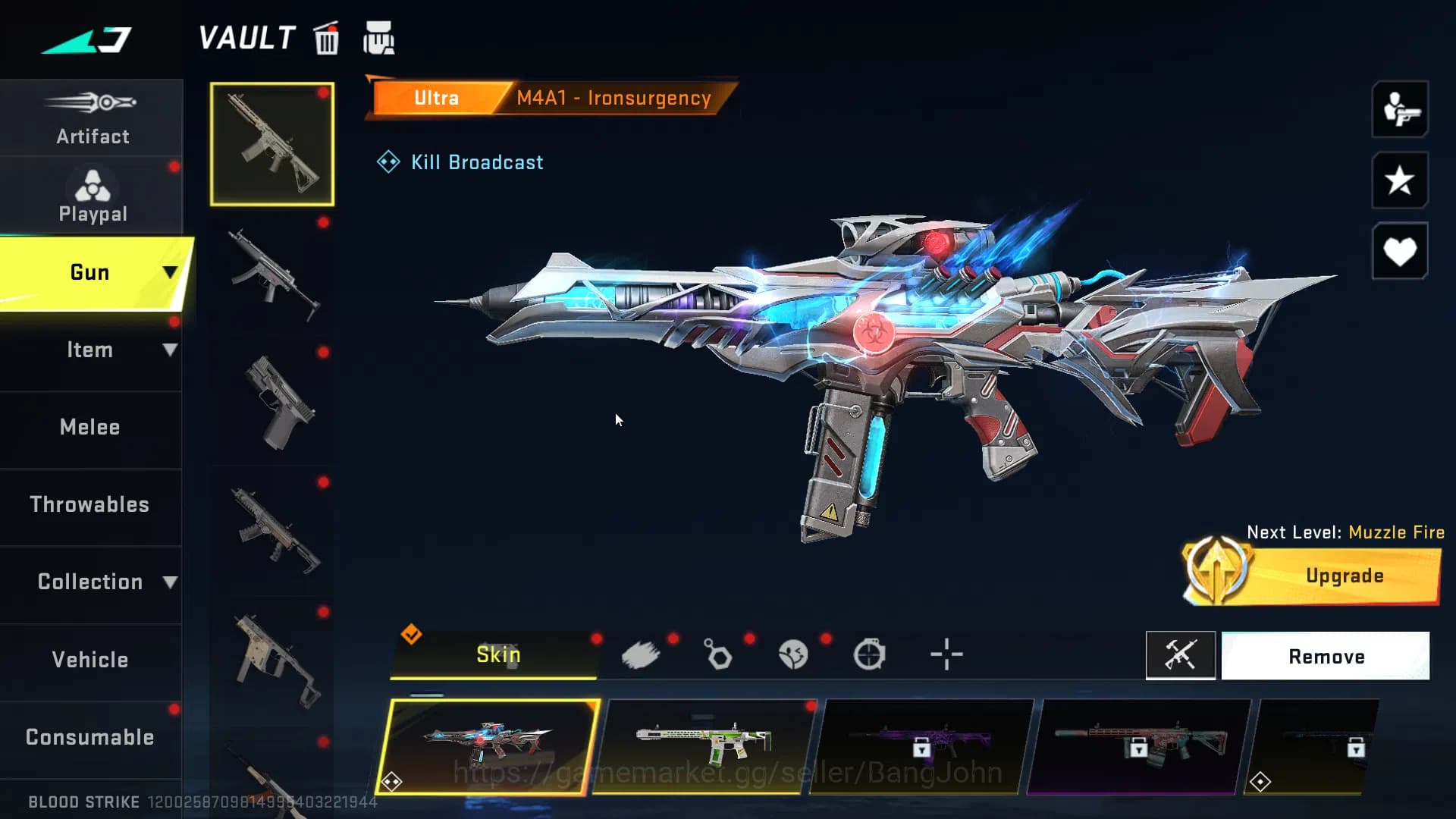 Blood Strike Accounts ASIA | CollabEthan+UltraEthan | 2 Eternal(M82+ Kar image 7