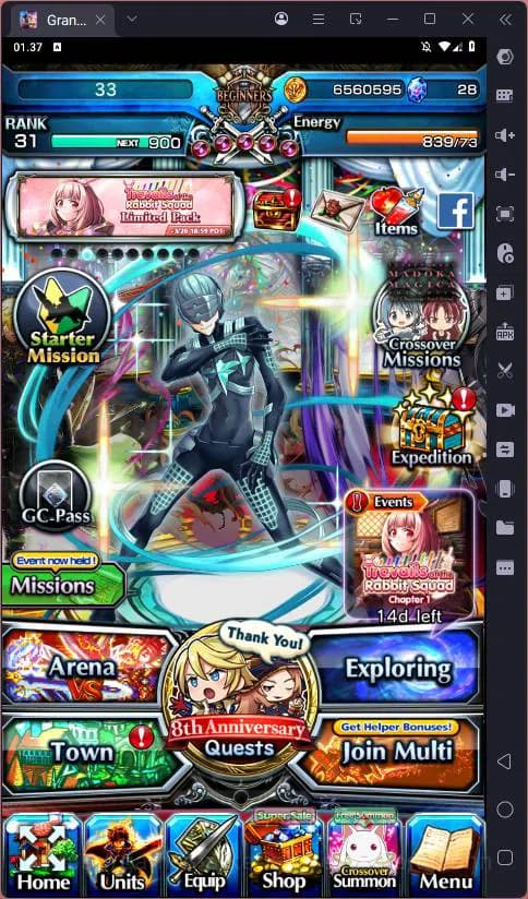 Grand Summoners Accounts Global |Ascend 8| Houka Inumata TW, Chloe, Fen, Or image 1