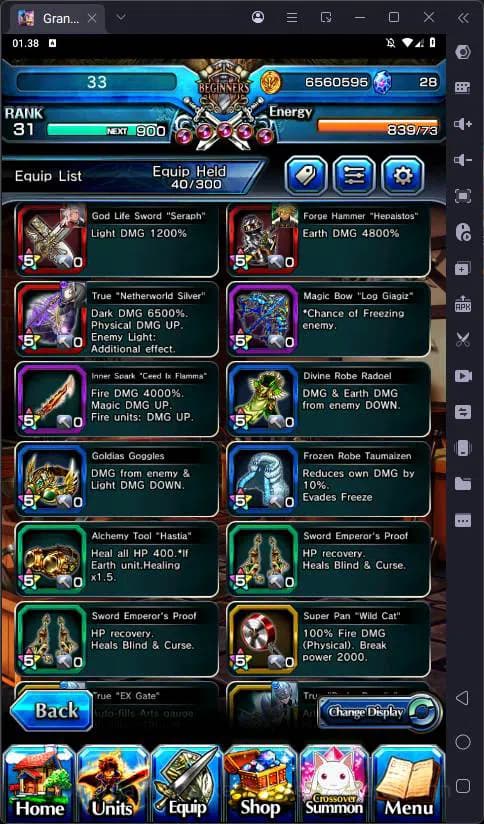 Grand Summoners Accounts Global |Ascend 8| Houka Inumata TW, Chloe, Fen, Or image 4