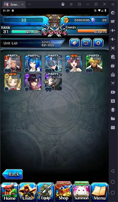 Grand Summoners Accounts Global |Ascend 8| Houka Inumata TW, Chloe, Fen, Or image 7