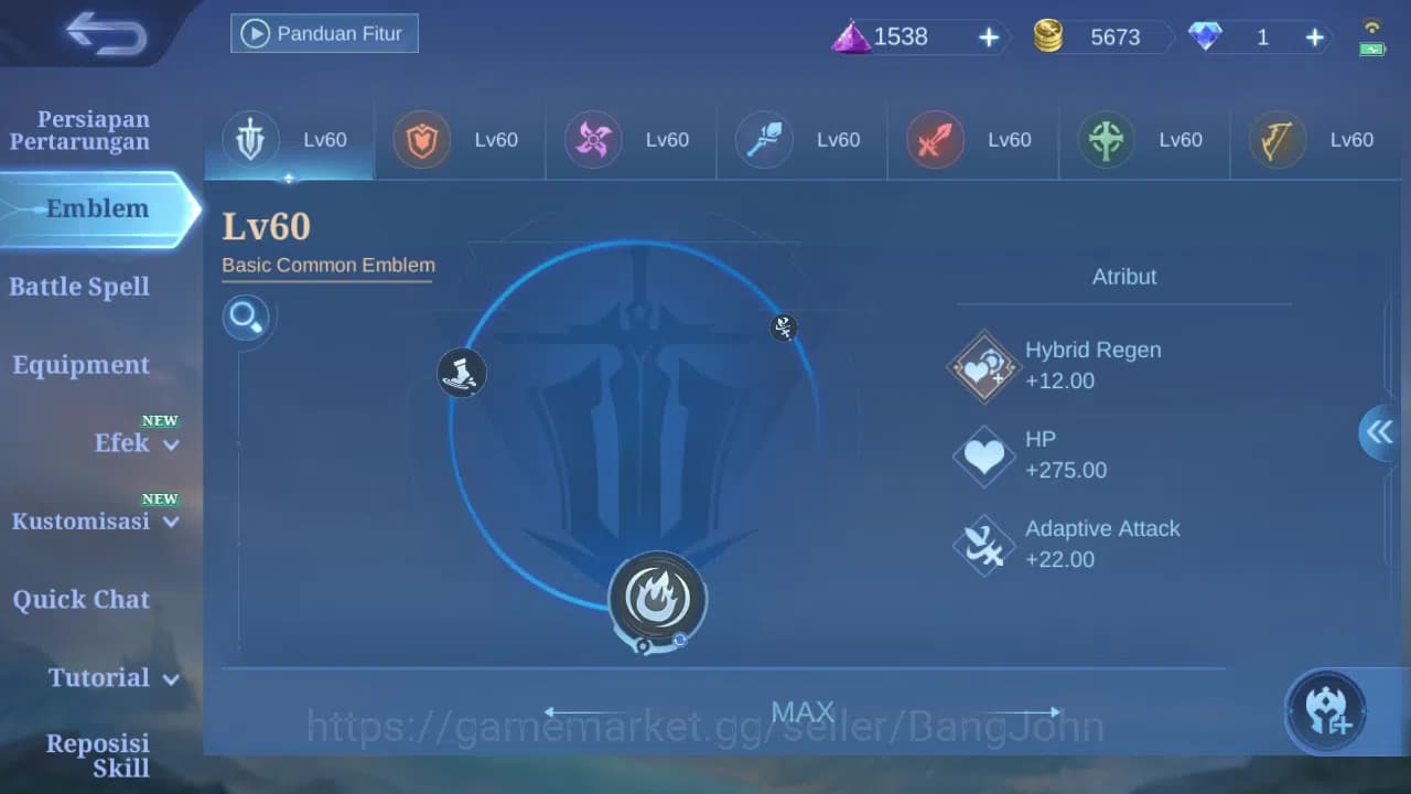 Mobile Legends: Bang Bang Accounts Hero 128 Skin 215 | Luckybox Alucard, Claude | Lig image 11