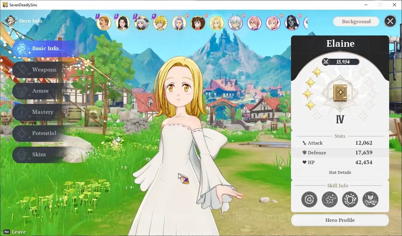 The Seven Deadly Sins: Origin Accounts SEA|Lvl 42|7 SSR|EscanorP6,MeliodasP5,GuilaP5,Mann image 15