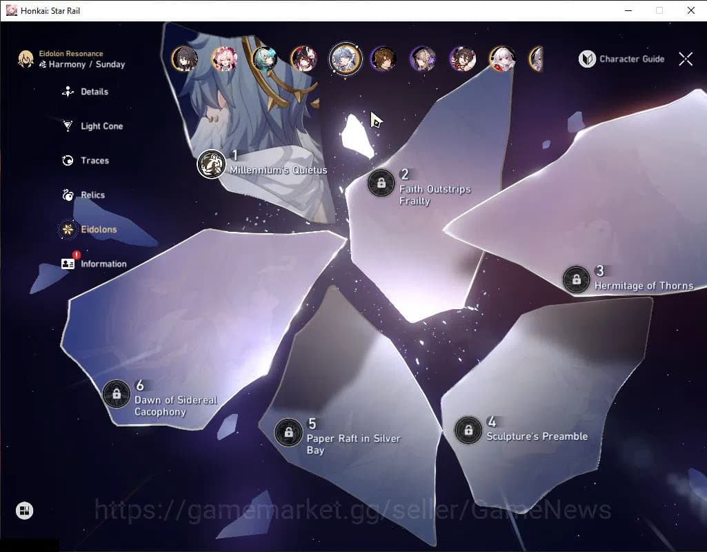Honkai Star Rail Accounts Asia|TL 70|Herta Prem Team|10 Limited|[SW LV.999 E image 10