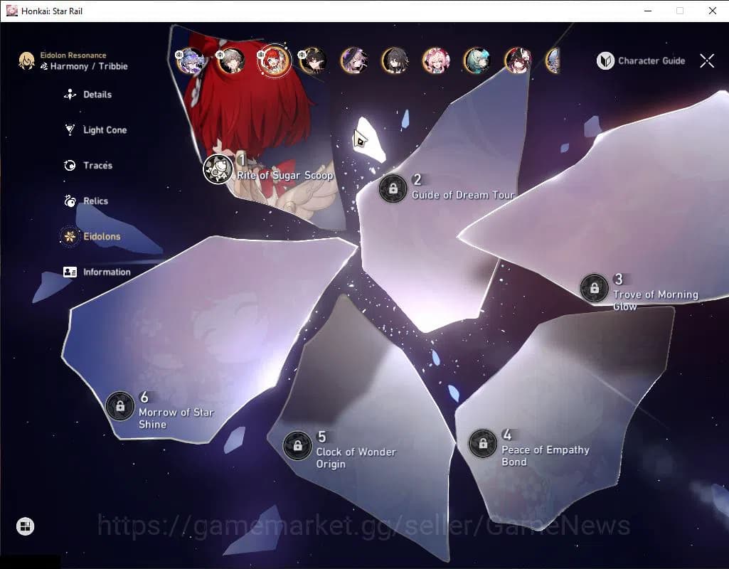 Honkai Star Rail Accounts Asia|TL 70|Herta Prem Team|10 Limited|[SW LV.999 E image 12
