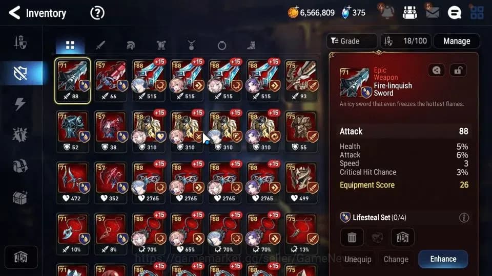 Epic Seven Accounts GLOBAL|UnVerif|New Era|2 ML(Successor Tanyu, Salom image 11