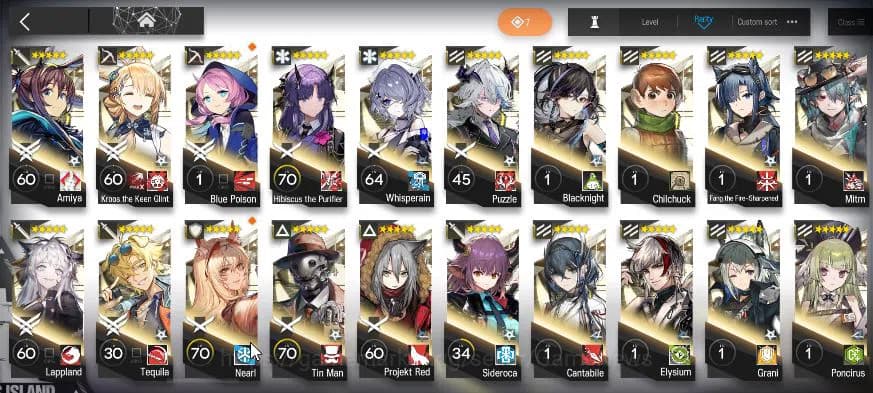 Arknights Accounts Lv 98|231 OP+57 Skin|56K Orun|14 Limited| Wisadel, image 9