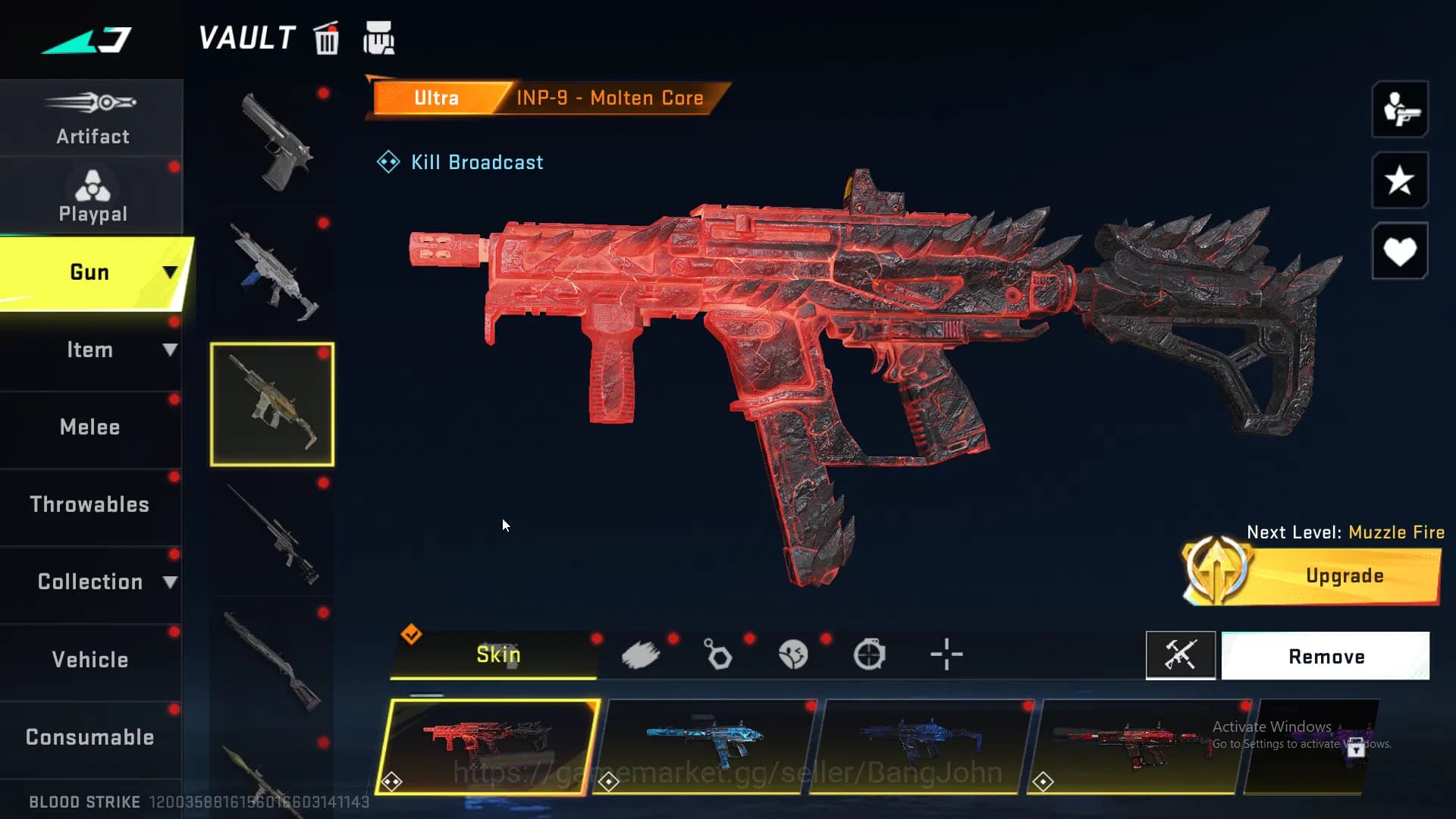 Blood Strike Accounts ASIA | Collab Ethan, Ultra Katya, Ultra Volt| Evo image 10