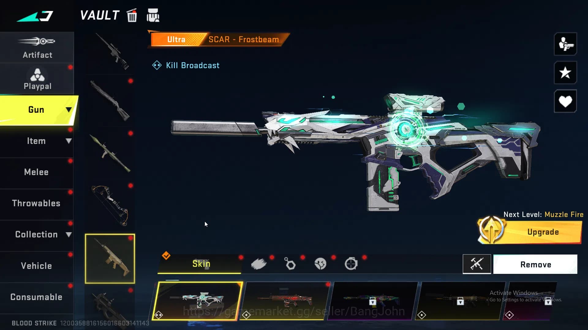 Blood Strike Accounts ASIA | Collab Ethan, Ultra Katya, Ultra Volt| Evo image 11