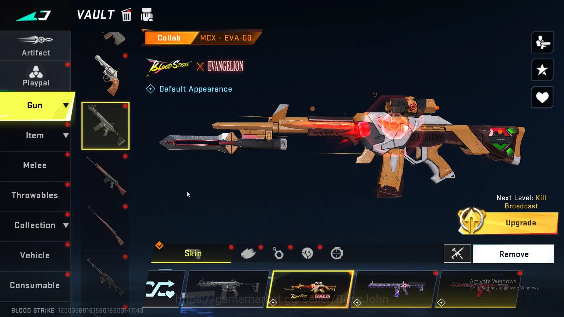 Blood Strike Accounts ASIA | Collab Ethan, Ultra Katya, Ultra Volt| Evo image 13