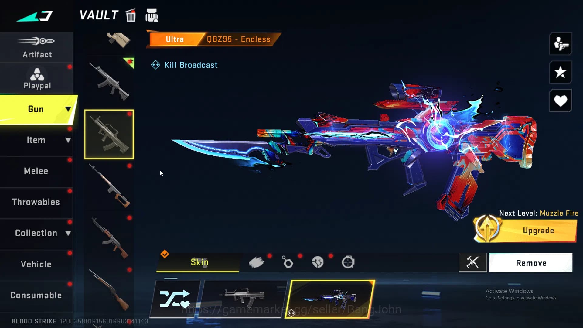 Blood Strike Accounts ASIA | Collab Ethan, Ultra Katya, Ultra Volt| Evo image 17