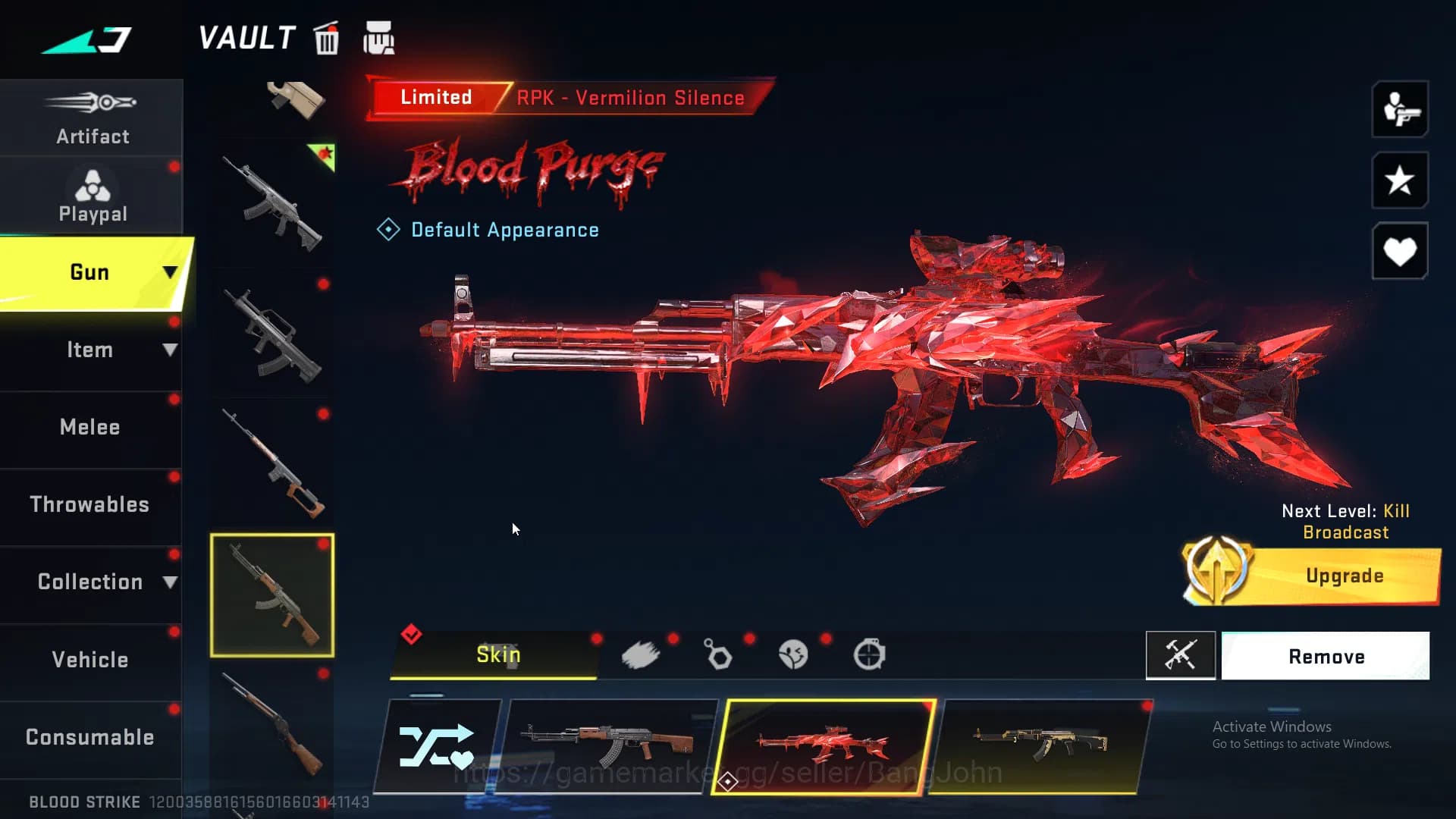 Blood Strike Accounts ASIA | Collab Ethan, Ultra Katya, Ultra Volt| Evo image 18