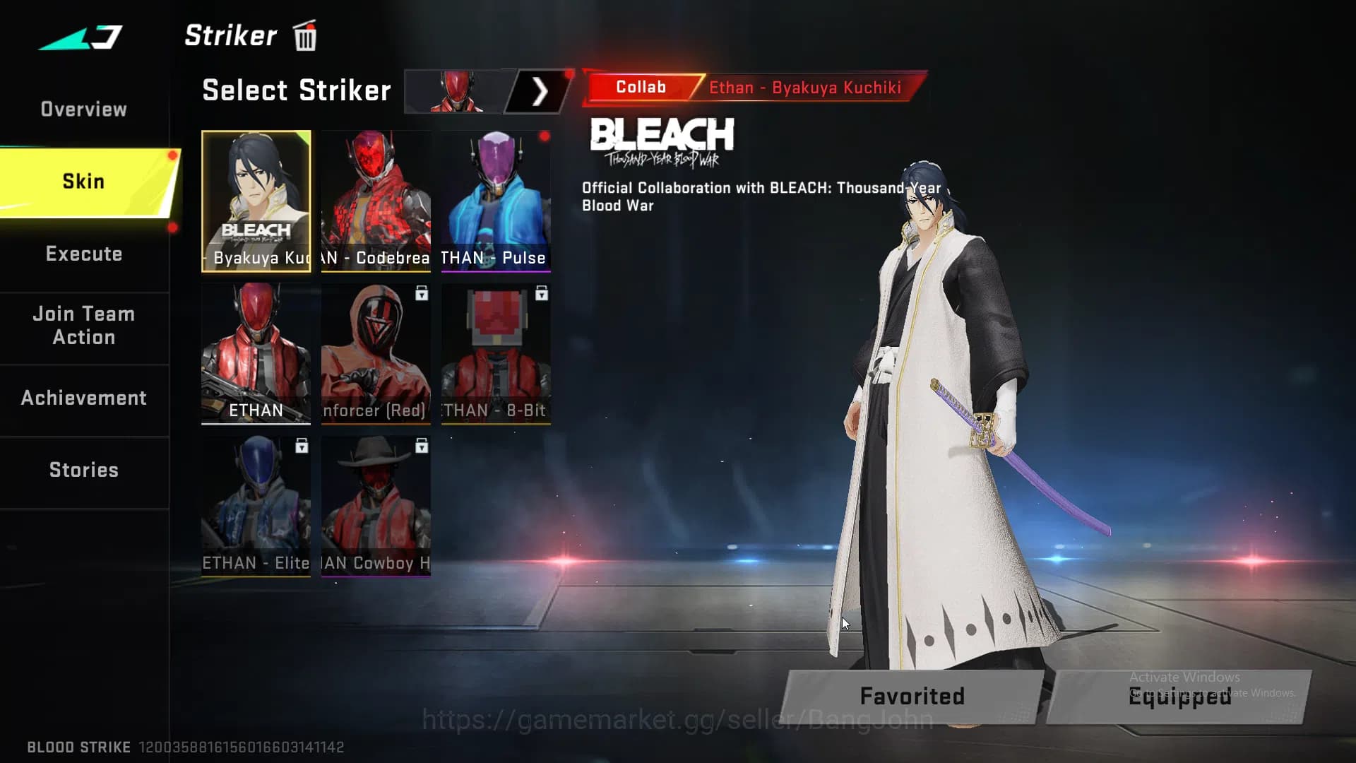 Blood Strike Accounts ASIA | Collab Ethan, Ultra Katya, Ultra Volt| Evo image 3
