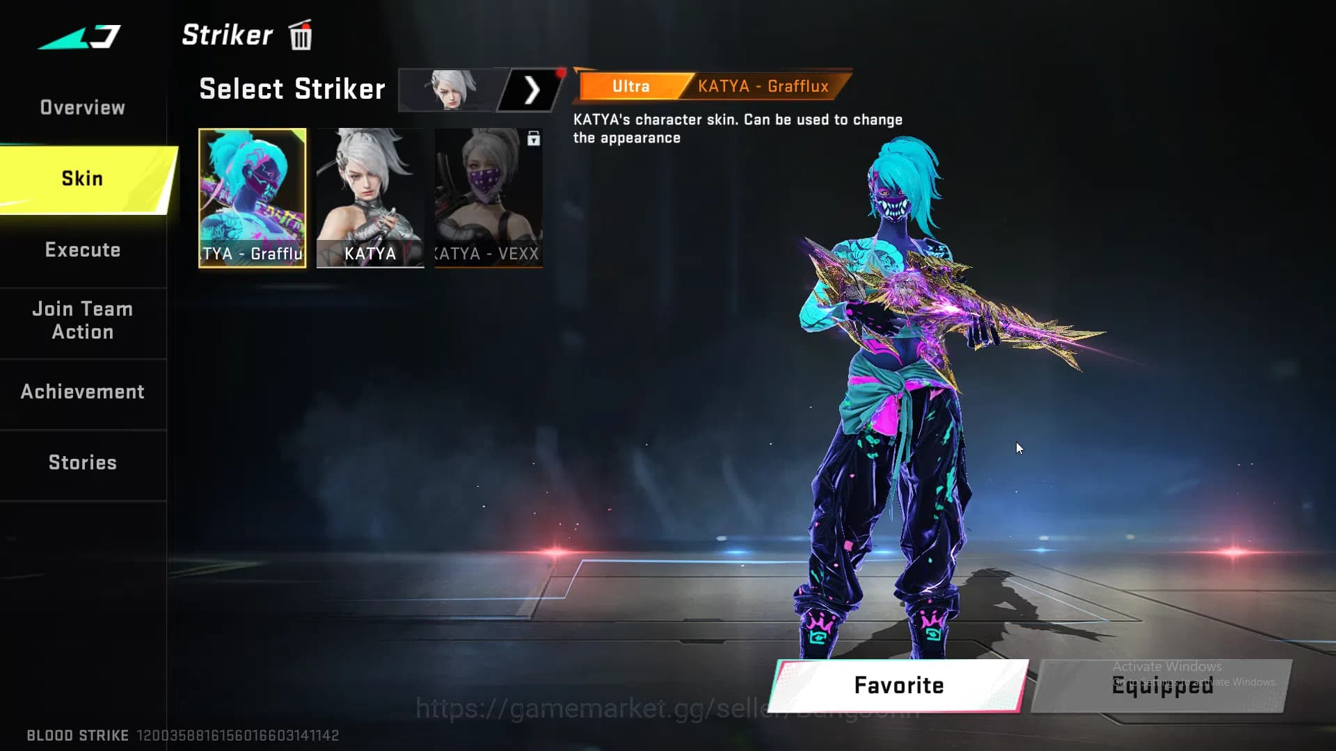 Blood Strike Accounts ASIA | Collab Ethan, Ultra Katya, Ultra Volt| Evo image 4