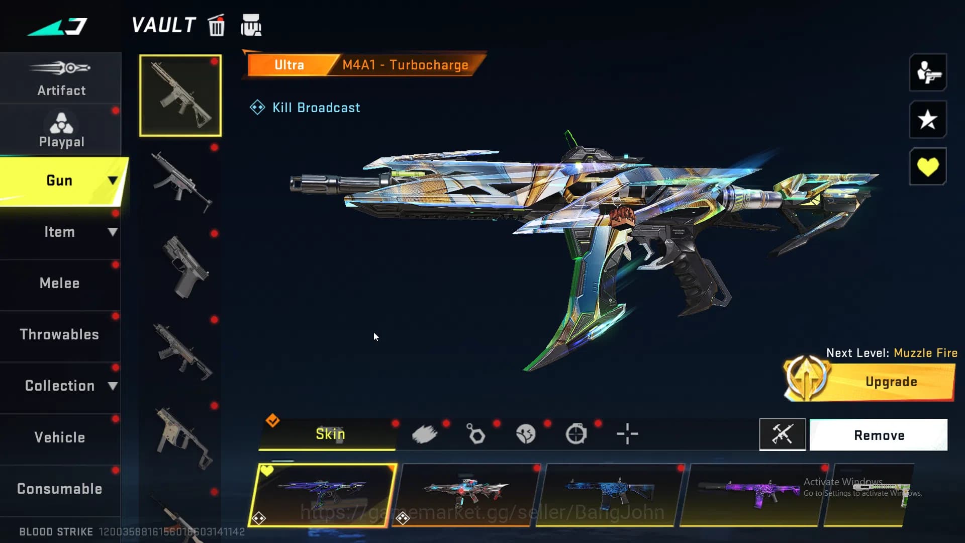 Blood Strike Accounts ASIA | Collab Ethan, Ultra Katya, Ultra Volt| Evo image 7
