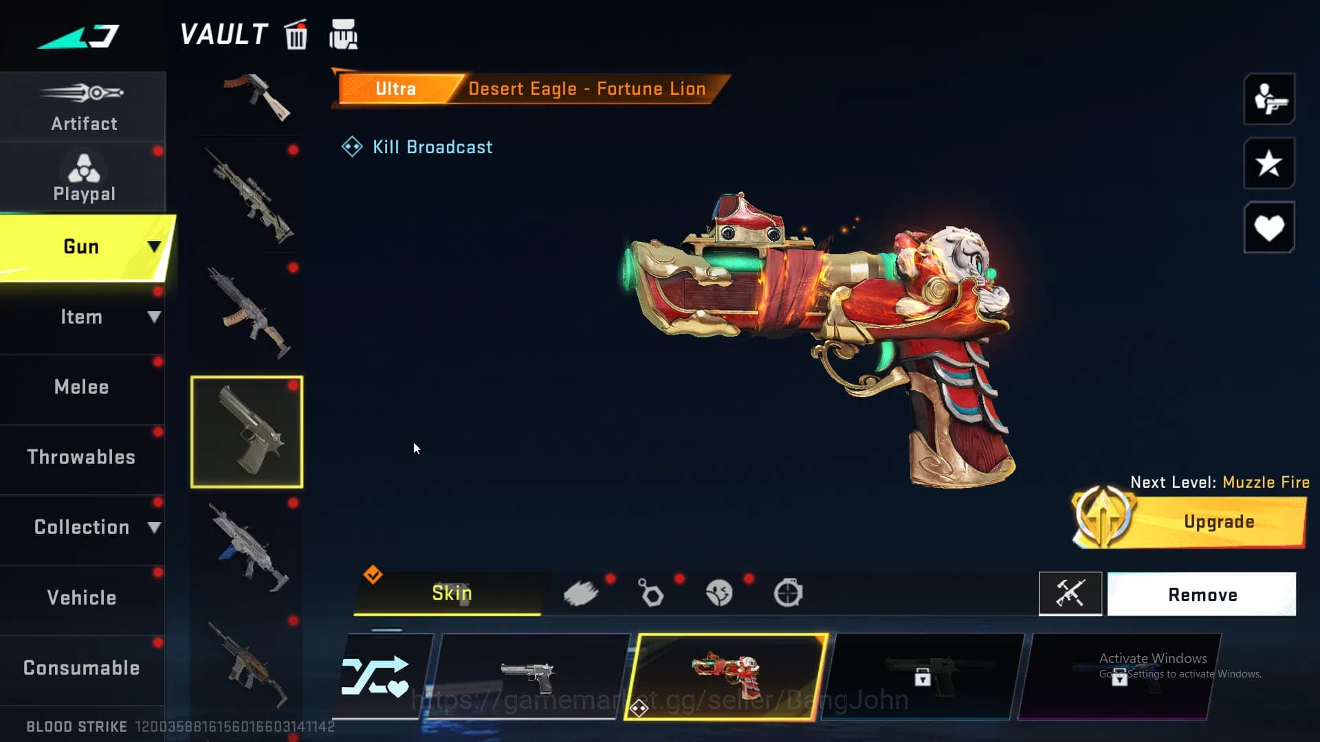 Blood Strike Accounts ASIA | Collab Ethan, Ultra Katya, Ultra Volt| Evo image 9