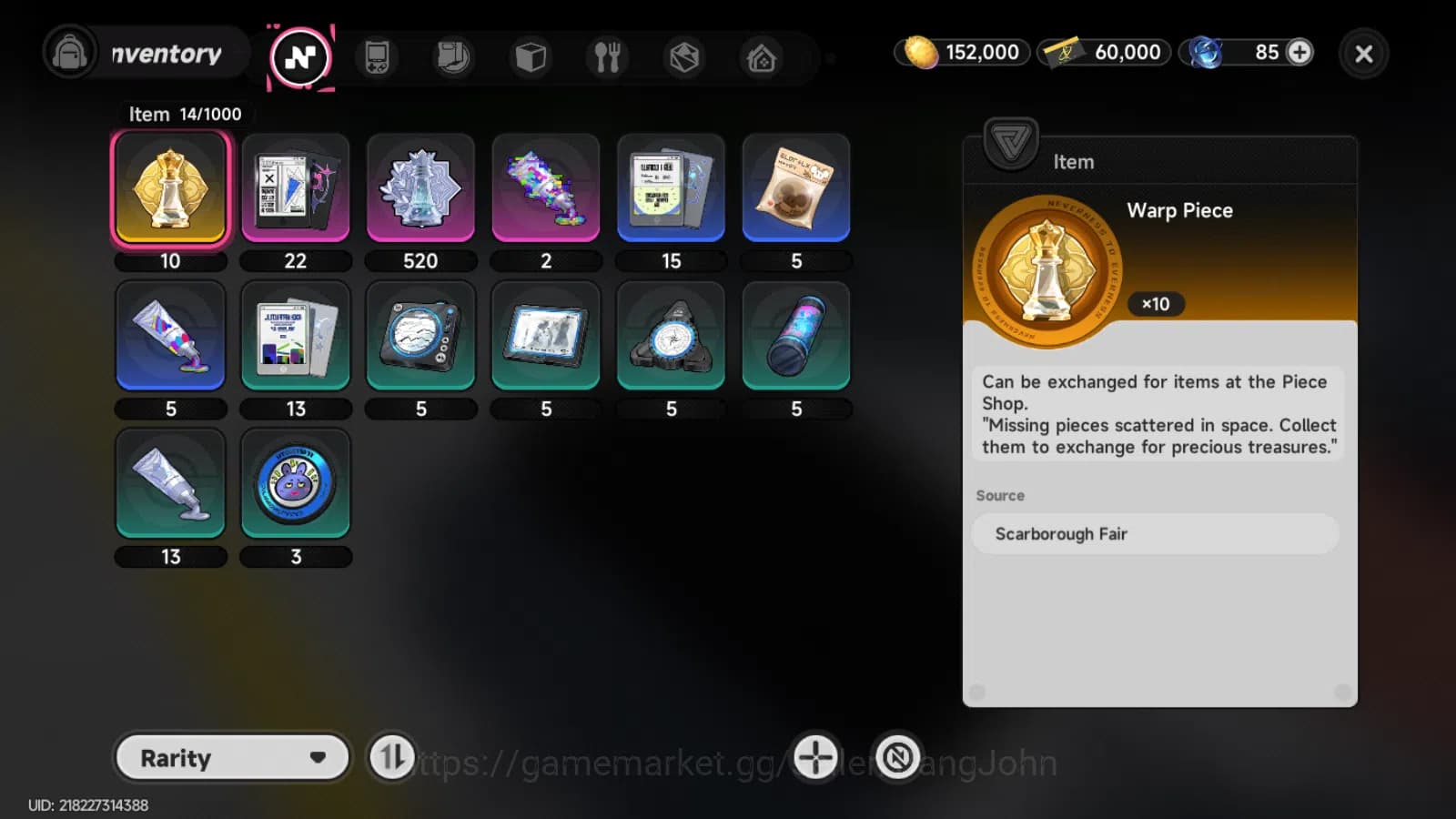 Neverness to Everness Accounts NA|Starter Lv3|1S Char Sakiri+4A|2S Item|MC Male|L image 7