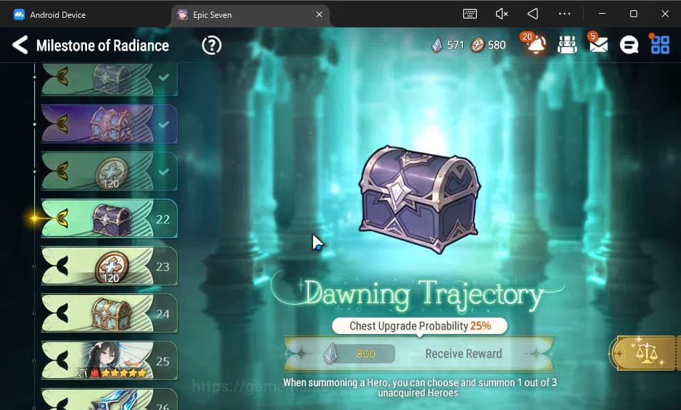 Epic Seven Accounts GLOBAL UNVERIF|NEW ERA|4 ML(Astro Elena,BysHwayoun image 9