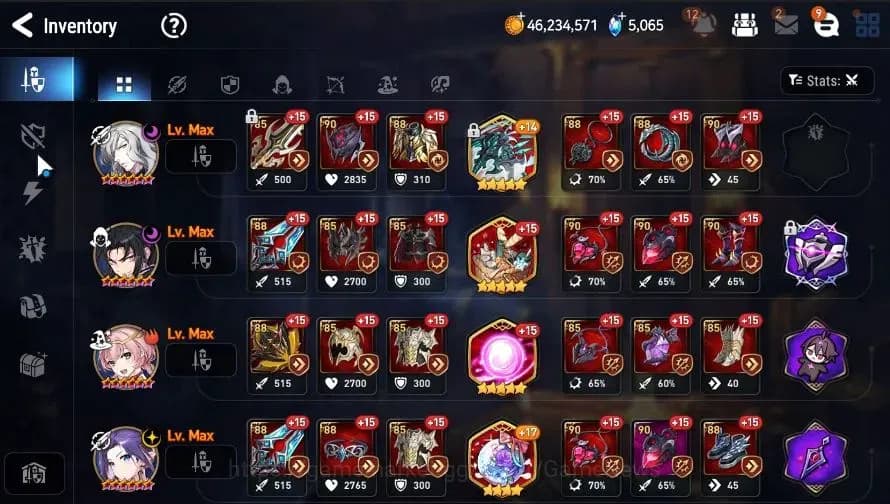 Epic Seven Accounts GLOBAL|UnVerif|16 ML(Salome,LOT Scales,NM Luna,Zio image 18