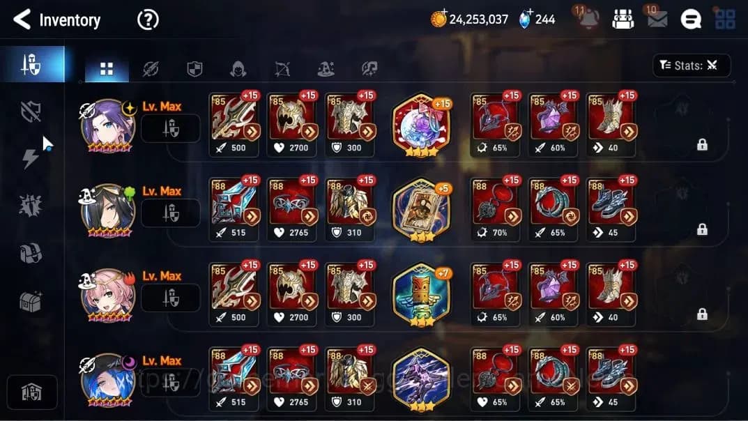 Epic Seven Accounts GLOBAL Unverif|NewEra|7 ML(Salome,DB Senya,DD Ray, image 20