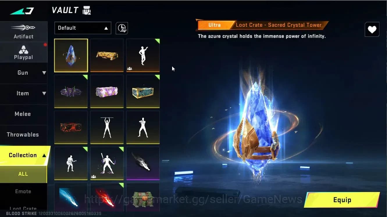 Blood Strike Accounts ASIA|ETERNAL MELEE Chainblade|Collab EVA[KATYA-EVA image 16