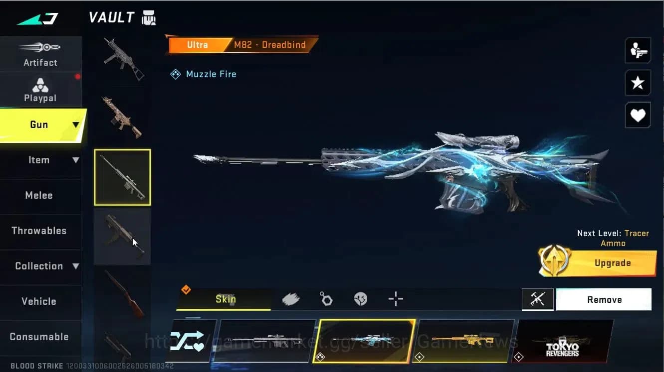 Blood Strike Accounts ASIA|ETERNAL MELEE Chainblade|Collab EVA[KATYA-EVA image 20