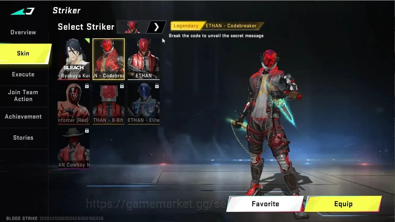 Blood Strike Accounts ASIA|ETERNAL MELEE Chainblade|Collab EVA[KATYA-EVA image 9