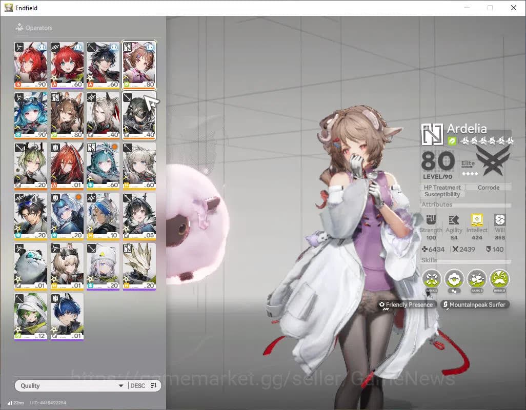 Arknights: Endfield Accounts ASIA|Lv 54|SSR 7(2Limit) [Laevatain+Sign,Ember,Gil image 3