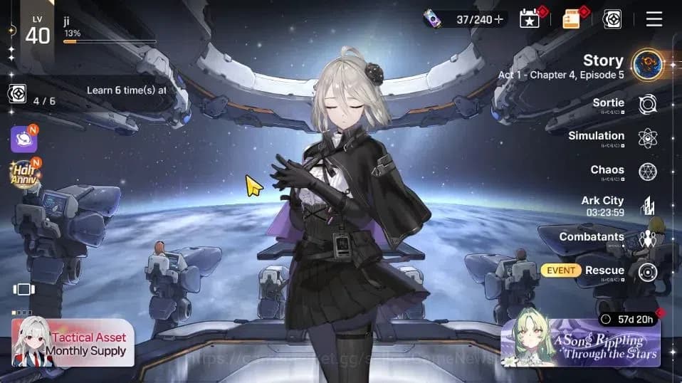 Chaos Zero Nightmare Accounts GLOBAL Lv40|8 SSR[Mei Lin+Sign,Heidemarie,Rita,Tip image 1