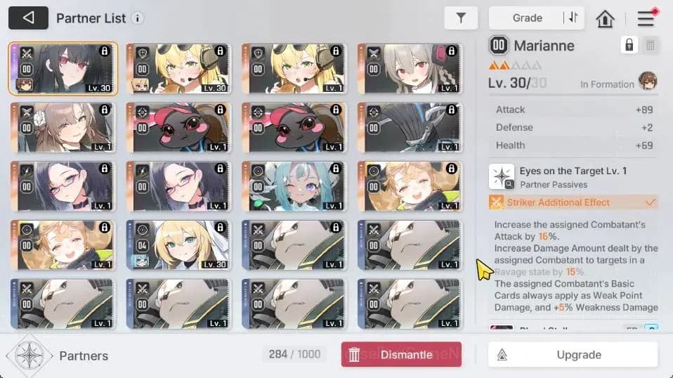 Chaos Zero Nightmare Accounts GLOBAL Lv40|8 SSR[Mei Lin+Sign,Heidemarie,Rita,Tip image 5