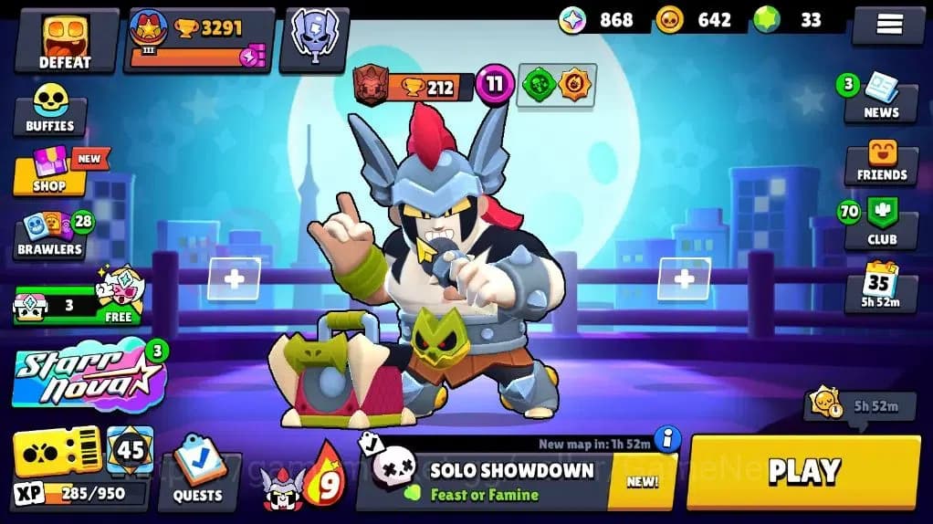 Brawl Stars Accounts 3291 Trophy|37 Brawler 5 Max |1 Legend (Void Amber image 1