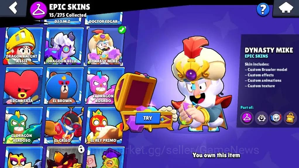 Brawl Stars Accounts 3291 Trophy|37 Brawler 5 Max |1 Legend (Void Amber image 20